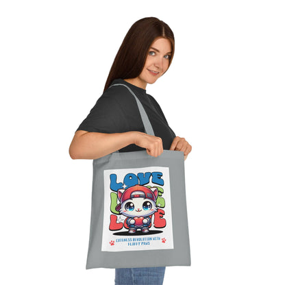 Love Bags Cotton Tote  -  Available UK and Europe Only - Zion Legend Fashions