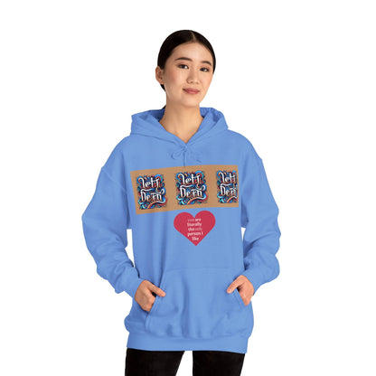 Funky Lett Unisex Heavy Blend™ Hooded Sweatshirt - Zion Legend Fashions