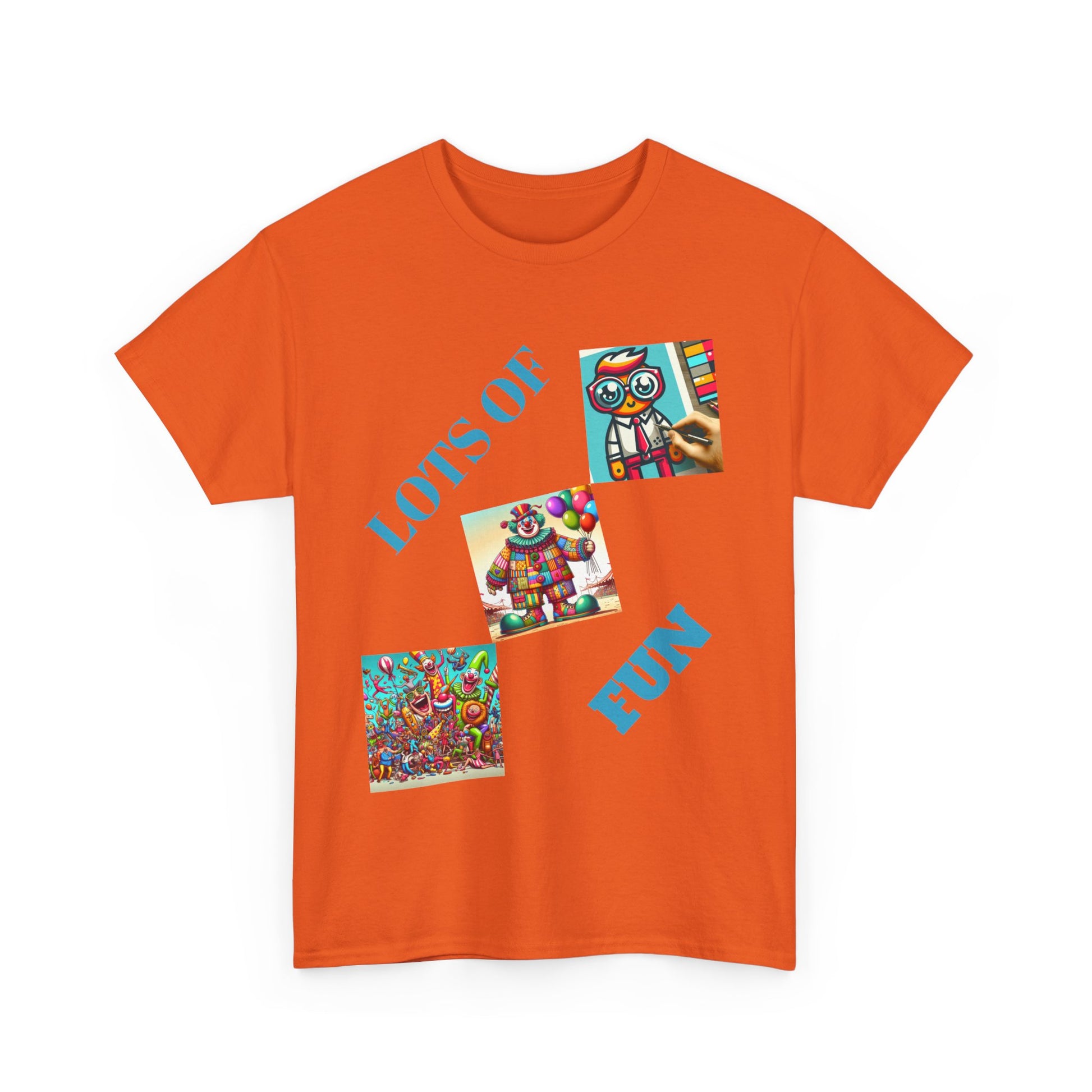 Lots of Fun Unisex  Heavy US Cotton T-Shirt - Zion Legend Fashions