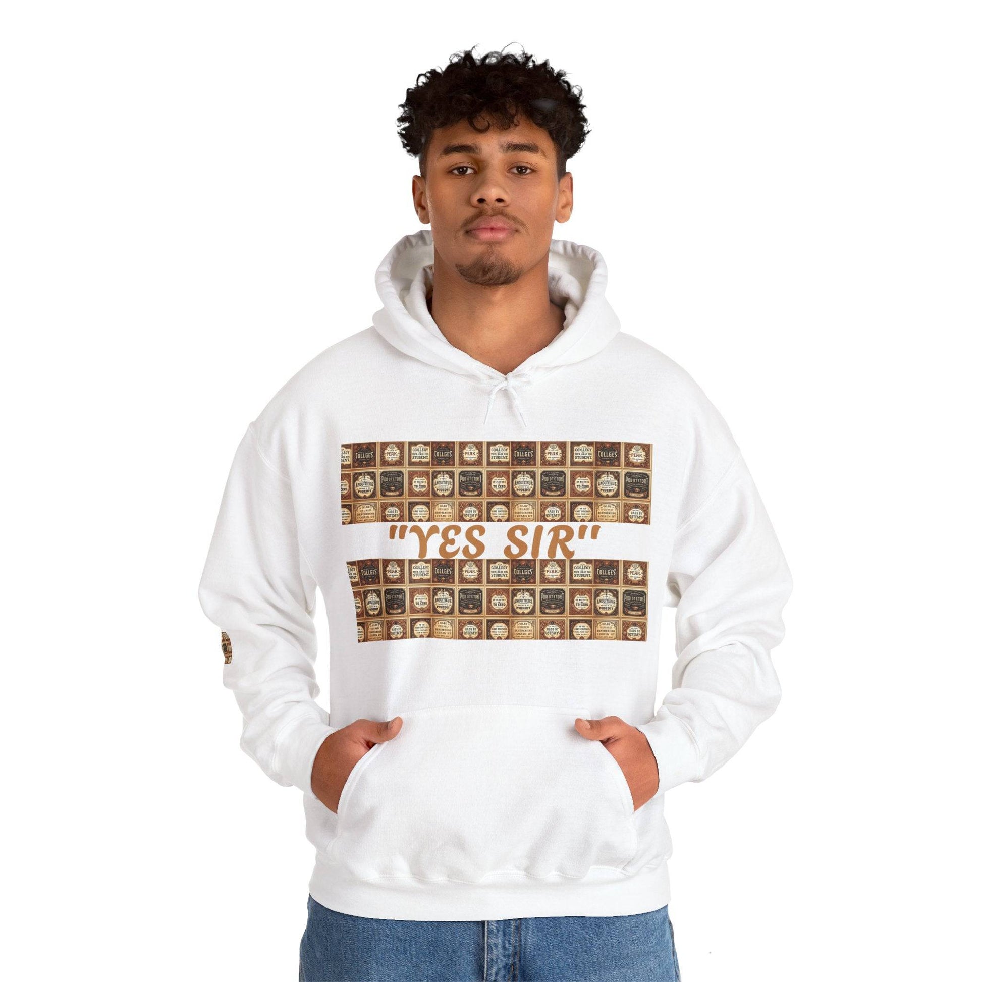Yes Sir Unisex Heavy Blend™ Hooded Sweatshirt - Zion Legend Fashions