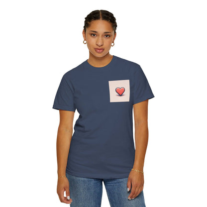 Small Love Unisex Garment-Dyed T-shirt - Zion Legend Fashions