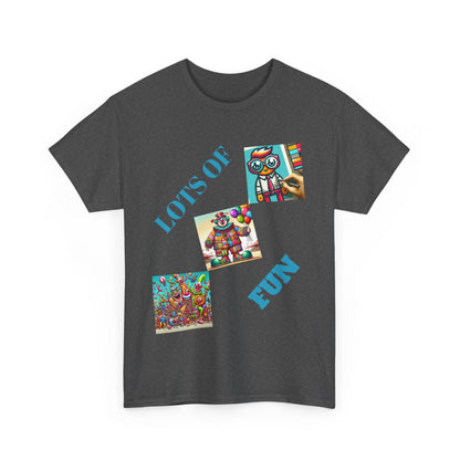 Lots of Fun Unisex  Heavy US Cotton T-Shirt - Zion Legend Fashions