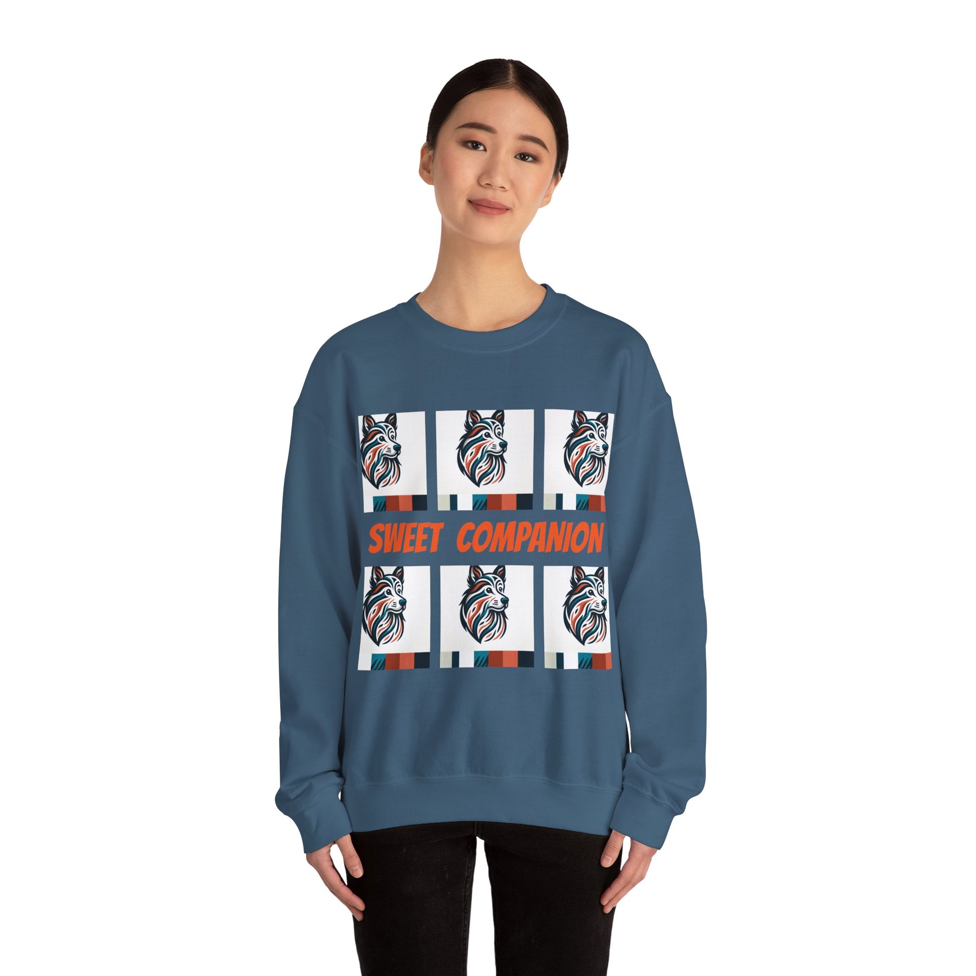 Sweet Companion Unisex Heavy Blend Fox ™ Crewneck Sweatshirt - Zion Legend Fashions