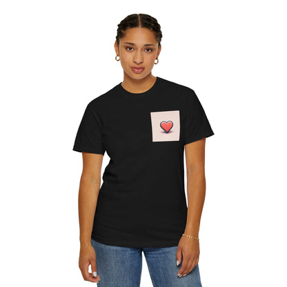 Small Love Unisex Garment-Dyed T-shirt - Zion Legend Fashions