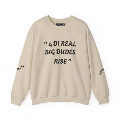 4 DI Real Big Dudes Rise Unisex Heavy Blend™ Crewneck Sweatshirt - Zion Legend Fashions