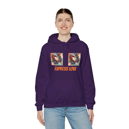 Love Unisex Heavy Blend™ Hooded Sweatshirt - Zion Legend Fashions