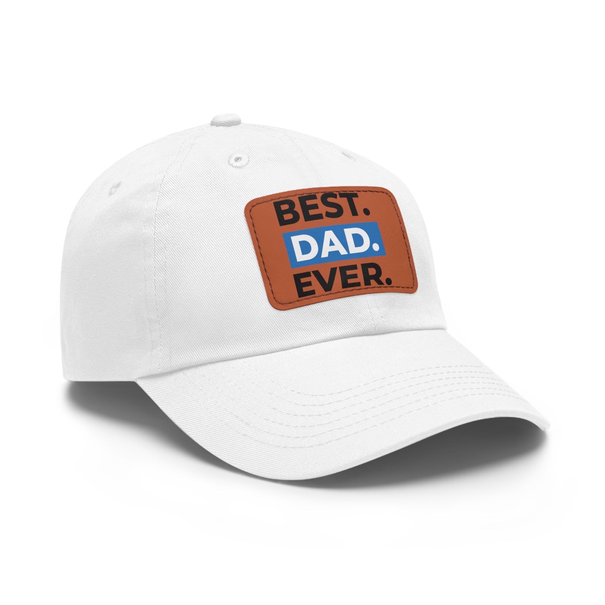Dad Hat with Leather Patch (Rectangle)  -  Available USA Only - Zion Legend Fashions