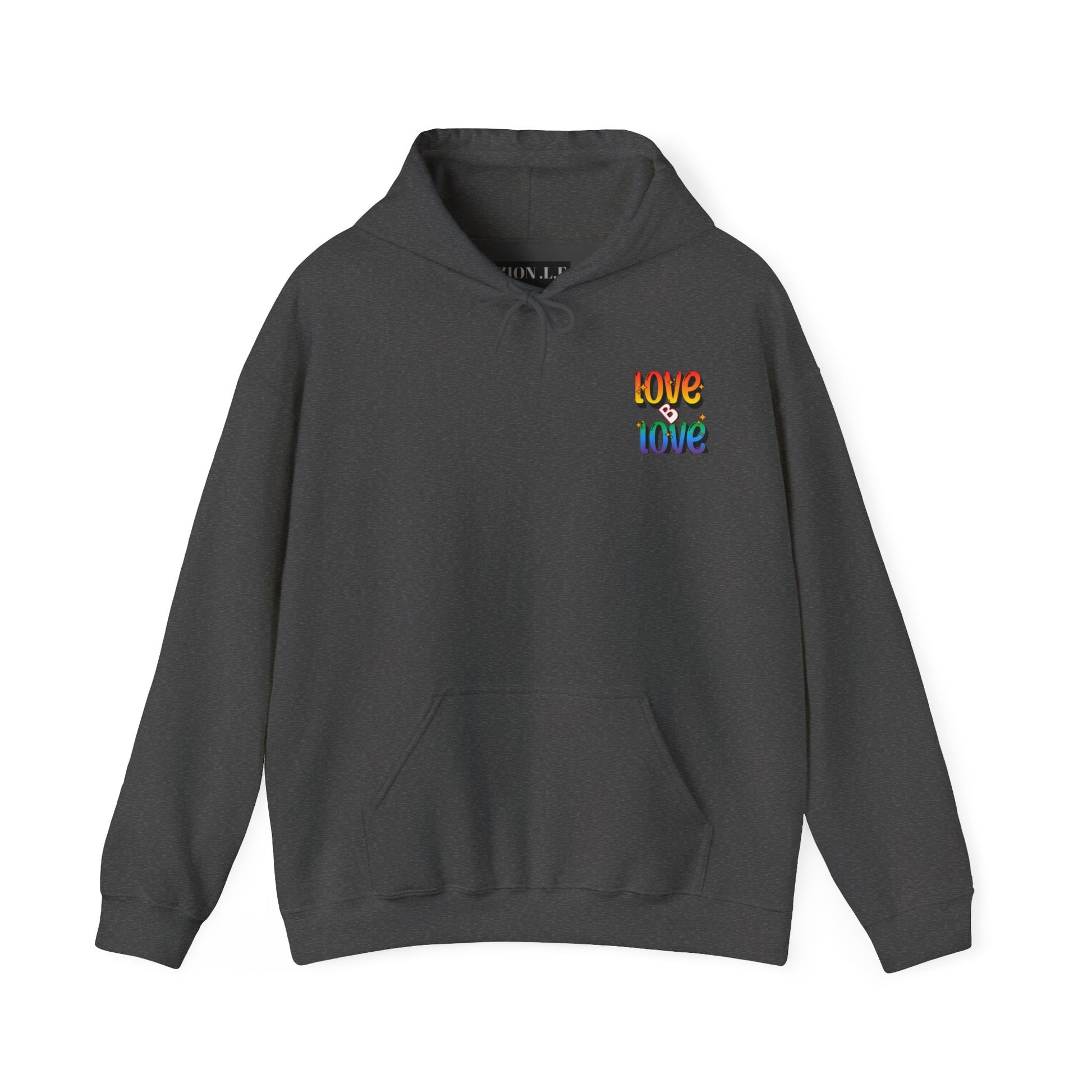 Love B Love  Vibrant colourful Unisex Heavy Hoodies sweatshirt - Zion Legend Fashions