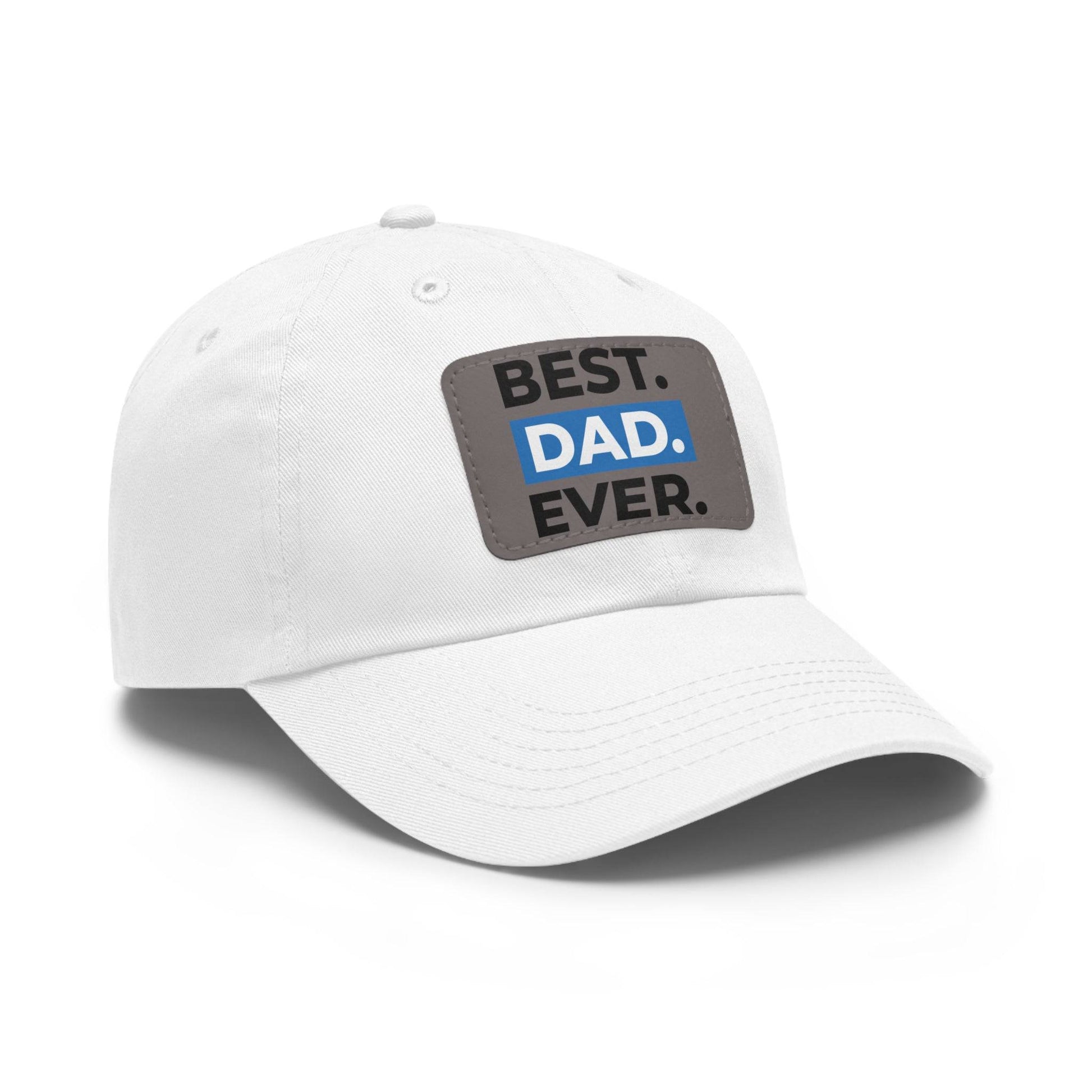 Dad Hat with Leather Patch (Rectangle)  -  Available USA Only - Zion Legend Fashions