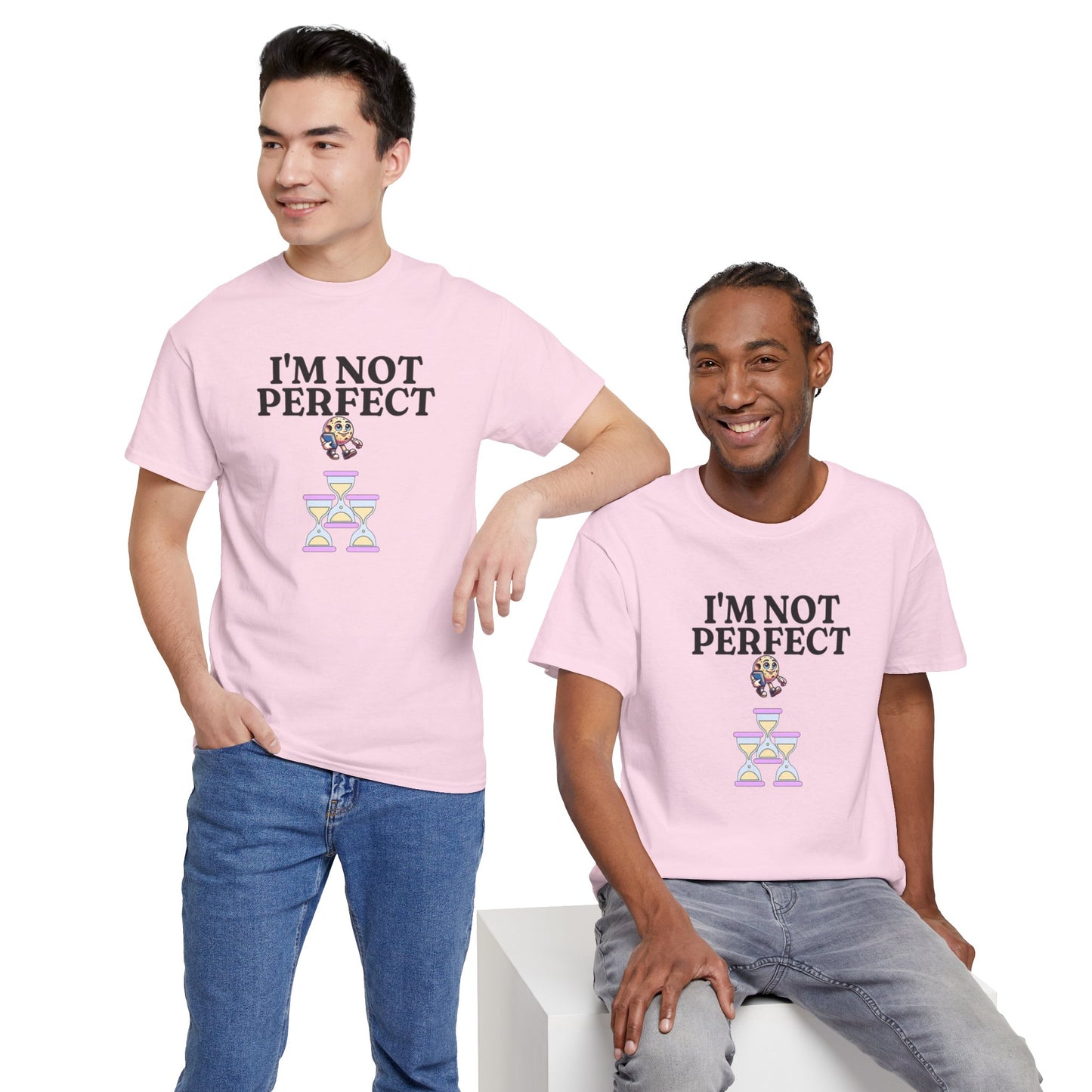 I'm Not Perfect Unisex Heavy Cotton Tee - Zion Legend Fashions
