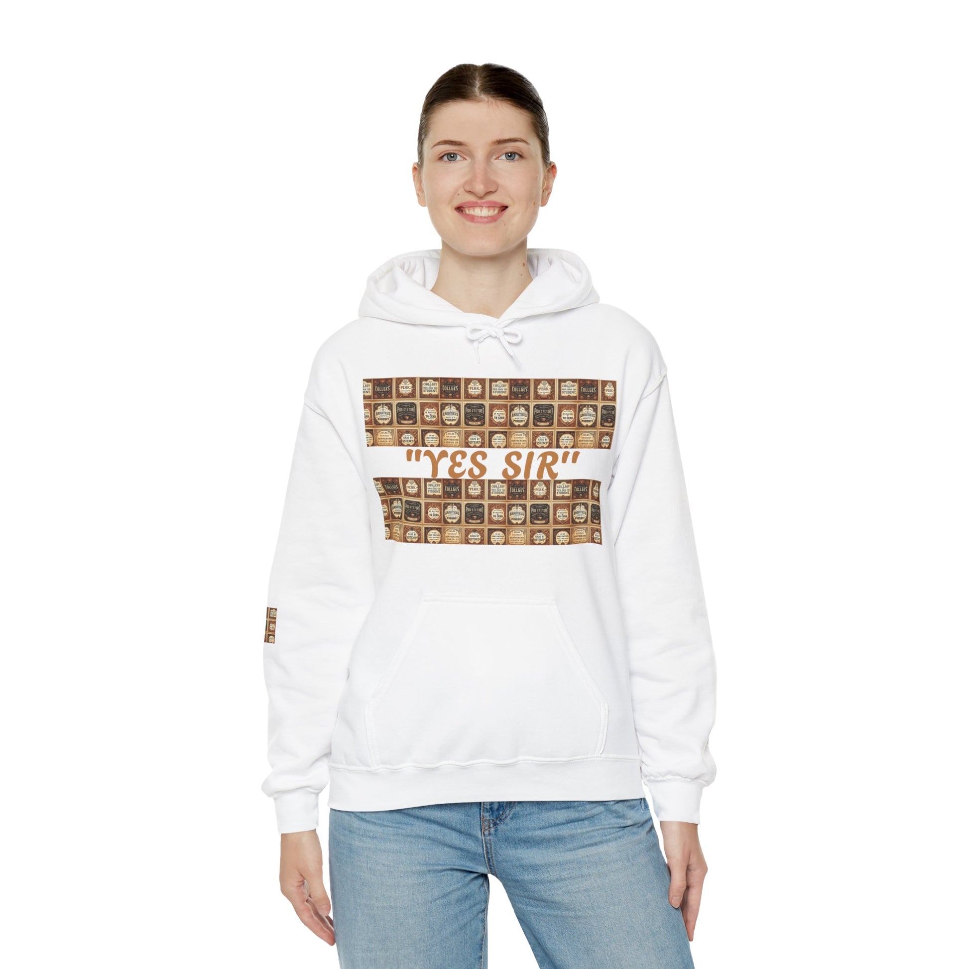Yes Sir Unisex Heavy Blend™ Hooded Sweatshirt - Zion Legend Fashions