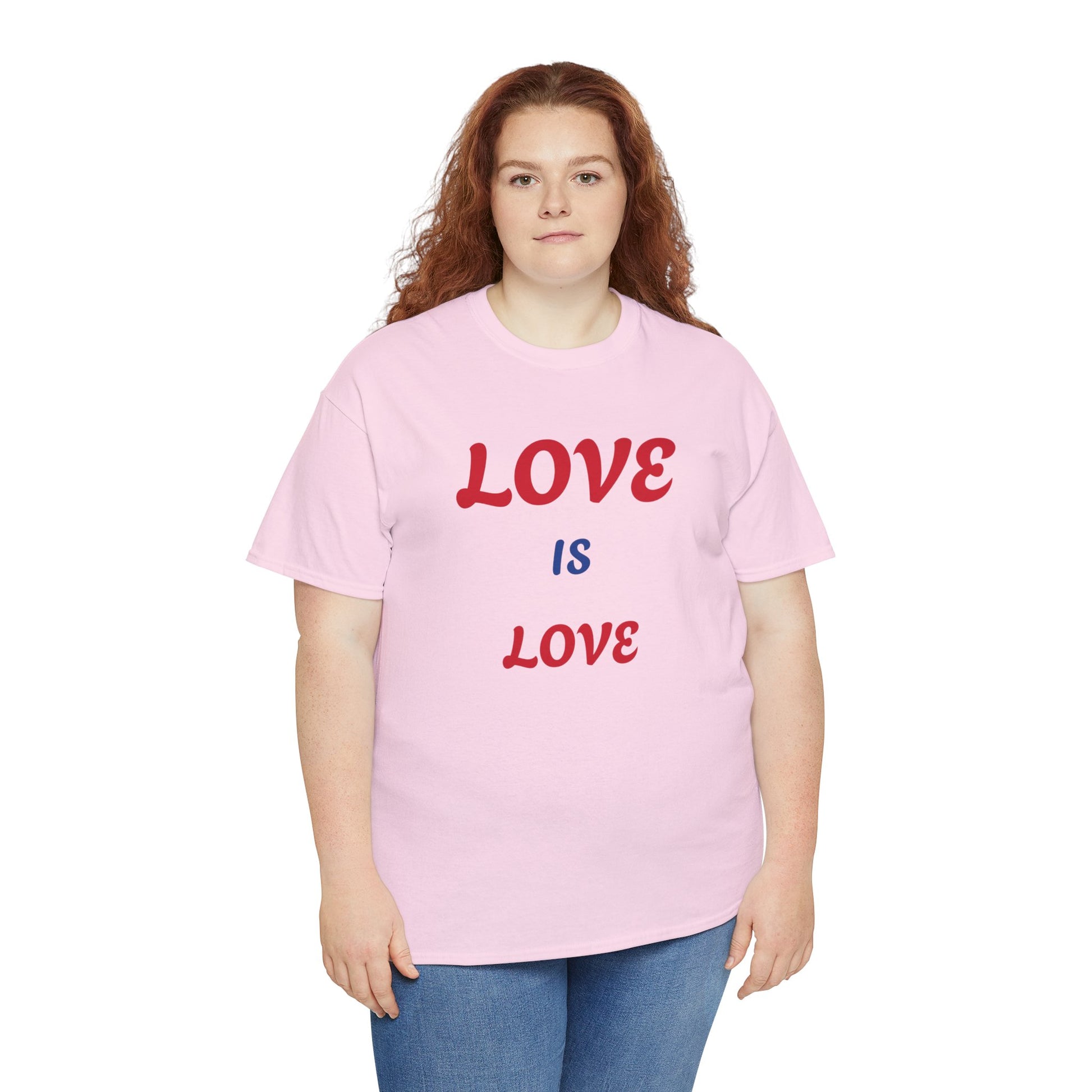 Love is Love  Heavy Cotton Tee - Zion Legend Fashions