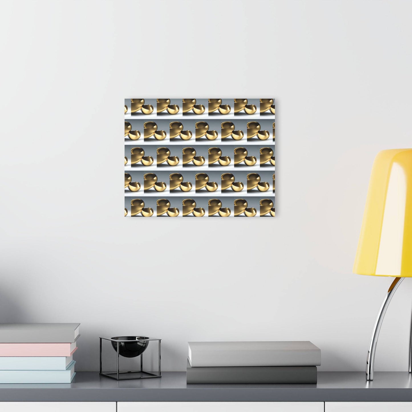 Gold Acrylic Prints (French Cleat Hanging) -  Only available in USA - Zion Legend Fashions