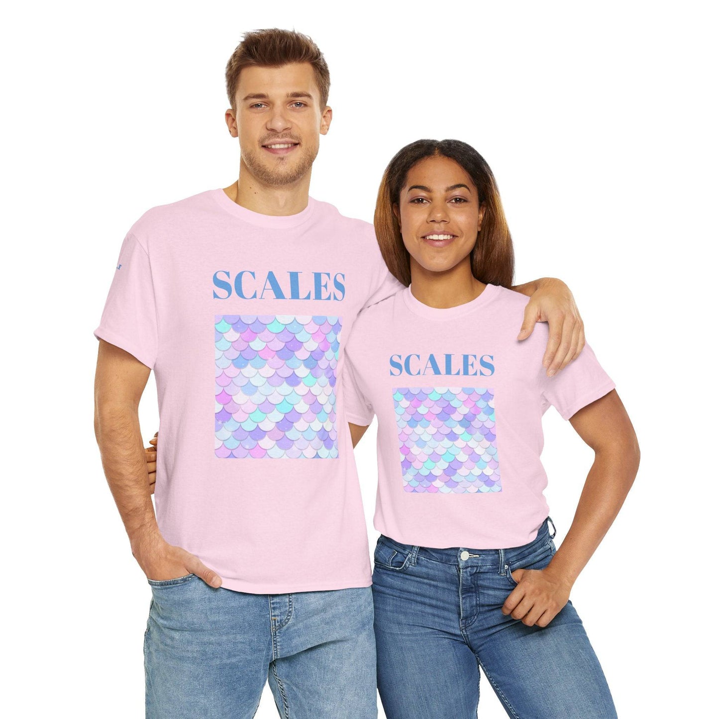 Vivacious Scales Unisex Heavy 100% Cotton Tee - Zion Legend Fashions