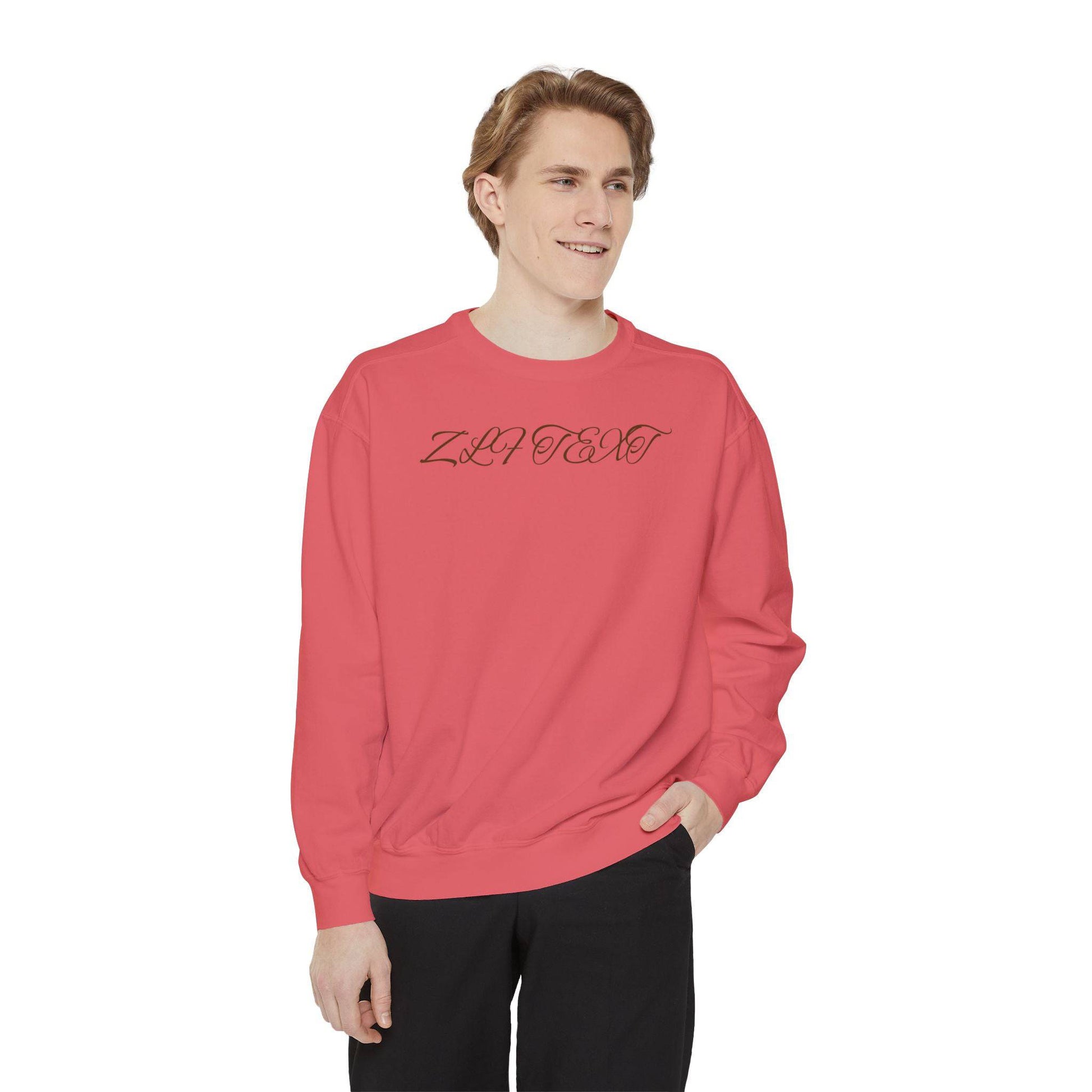 Scroll Unisex Garment-Dyed Sweatshirt - Zion Legend Fashions