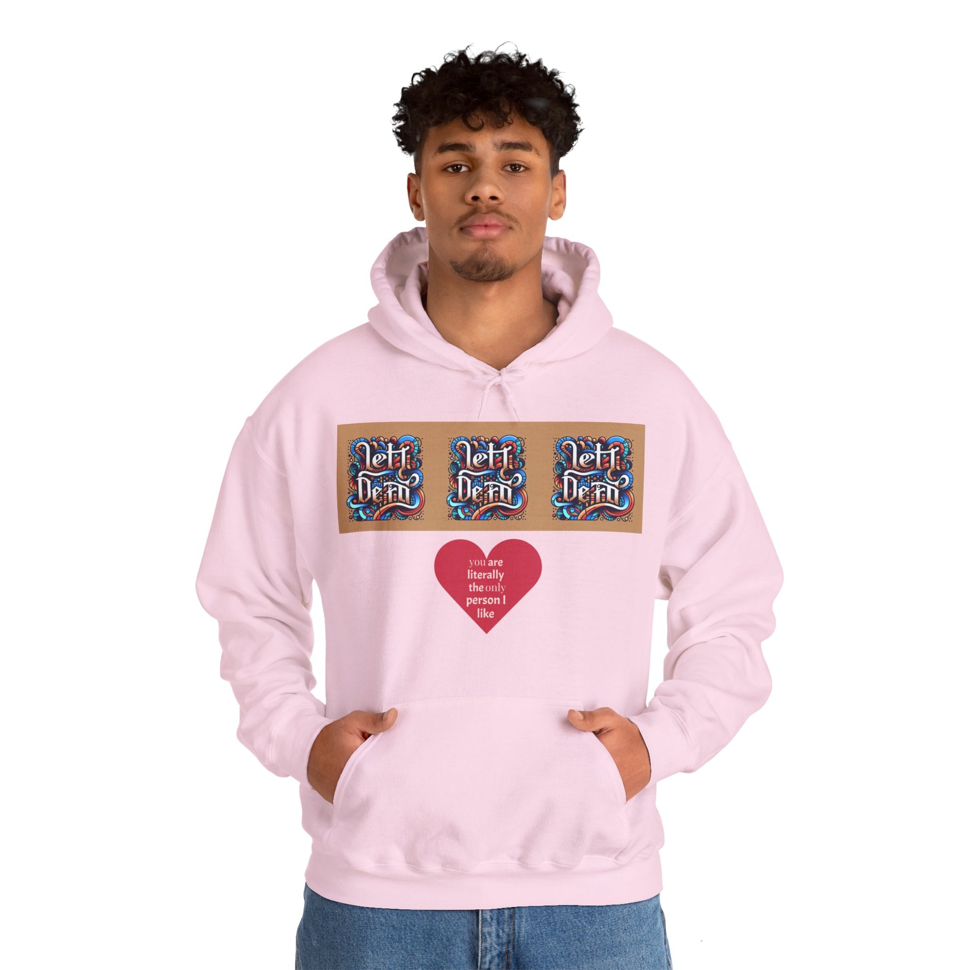 Funky Lett Unisex Heavy Blend™ Hooded Sweatshirt - Zion Legend Fashions