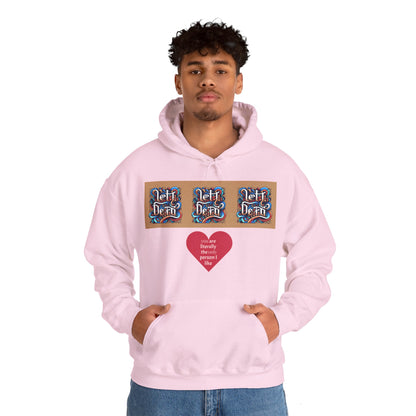 Funky Lett Unisex Heavy Blend™ Hooded Sweatshirt - Zion Legend Fashions
