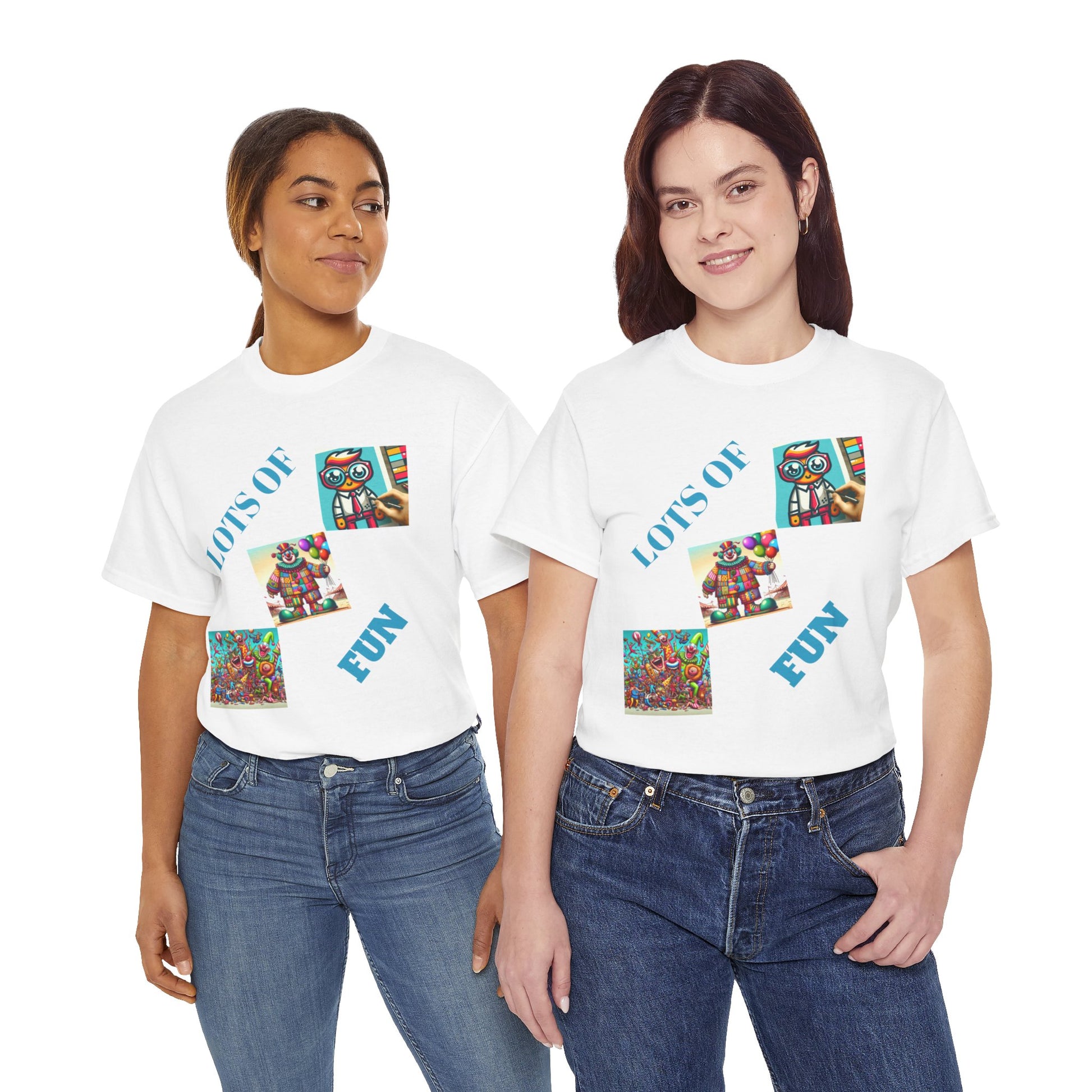 Lots of Fun Unisex  Heavy US Cotton T-Shirt - Zion Legend Fashions