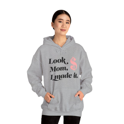 Look Mum  Unisex Heavy Blend™ Hooded Sweatshirt - Zion Legend Fashions
