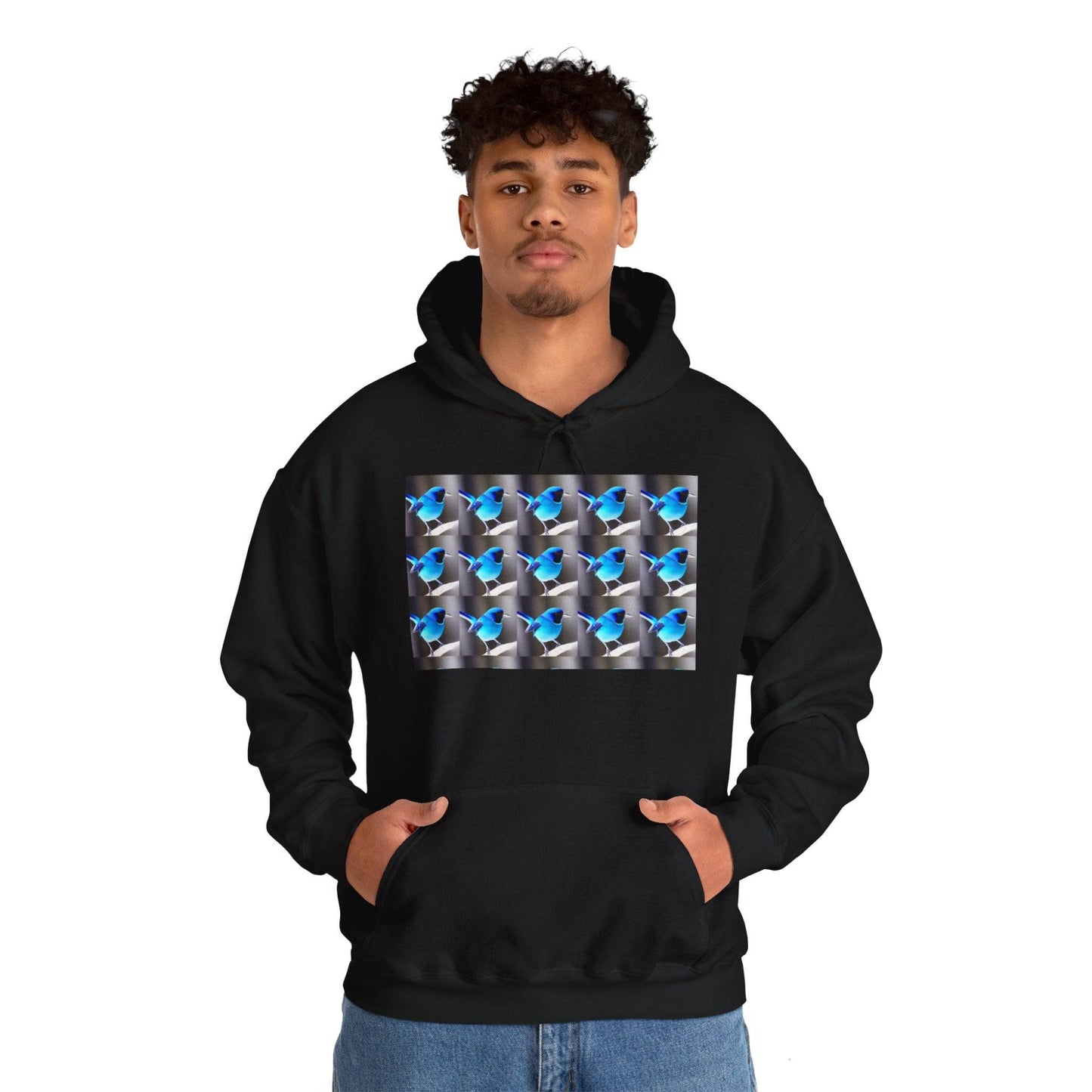 Blue Bird Unisex Heavy Blend™ Hooded Sweatshirt - Zion Legend Fashions