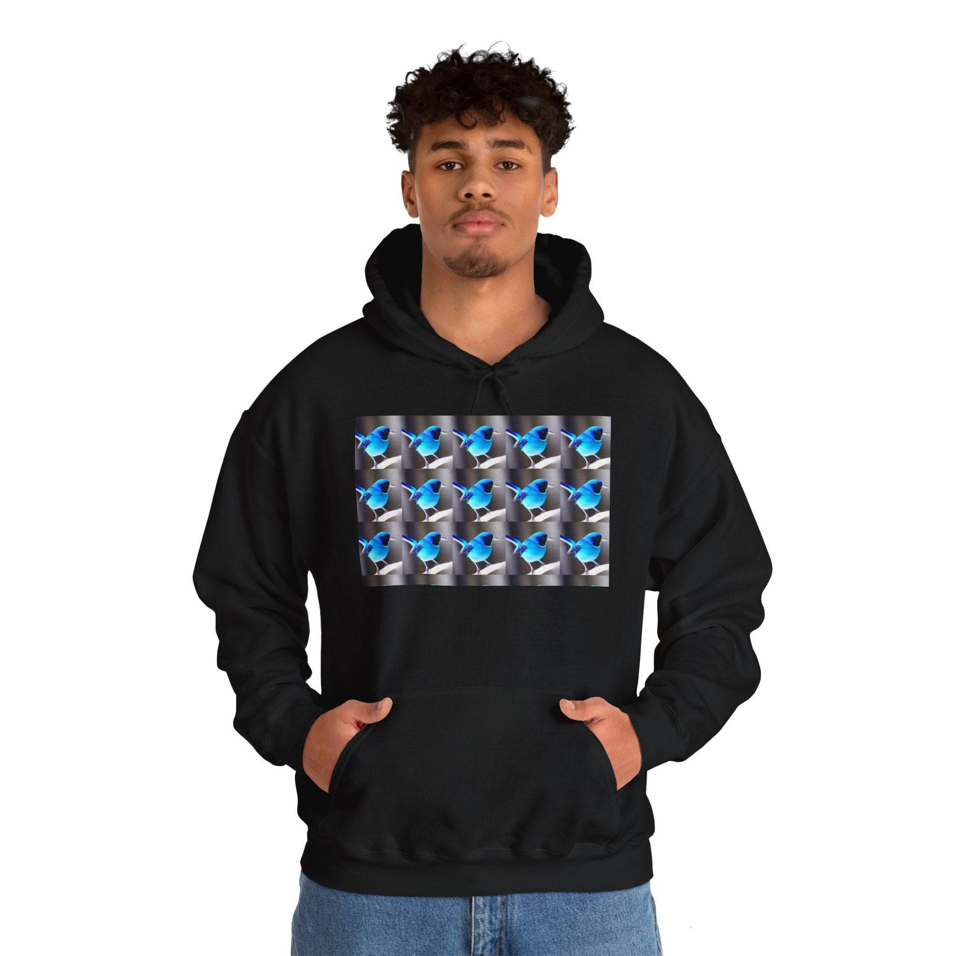 Blue Bird Unisex Heavy Blend™ Hooded Sweatshirt - Zion Legend Fashions