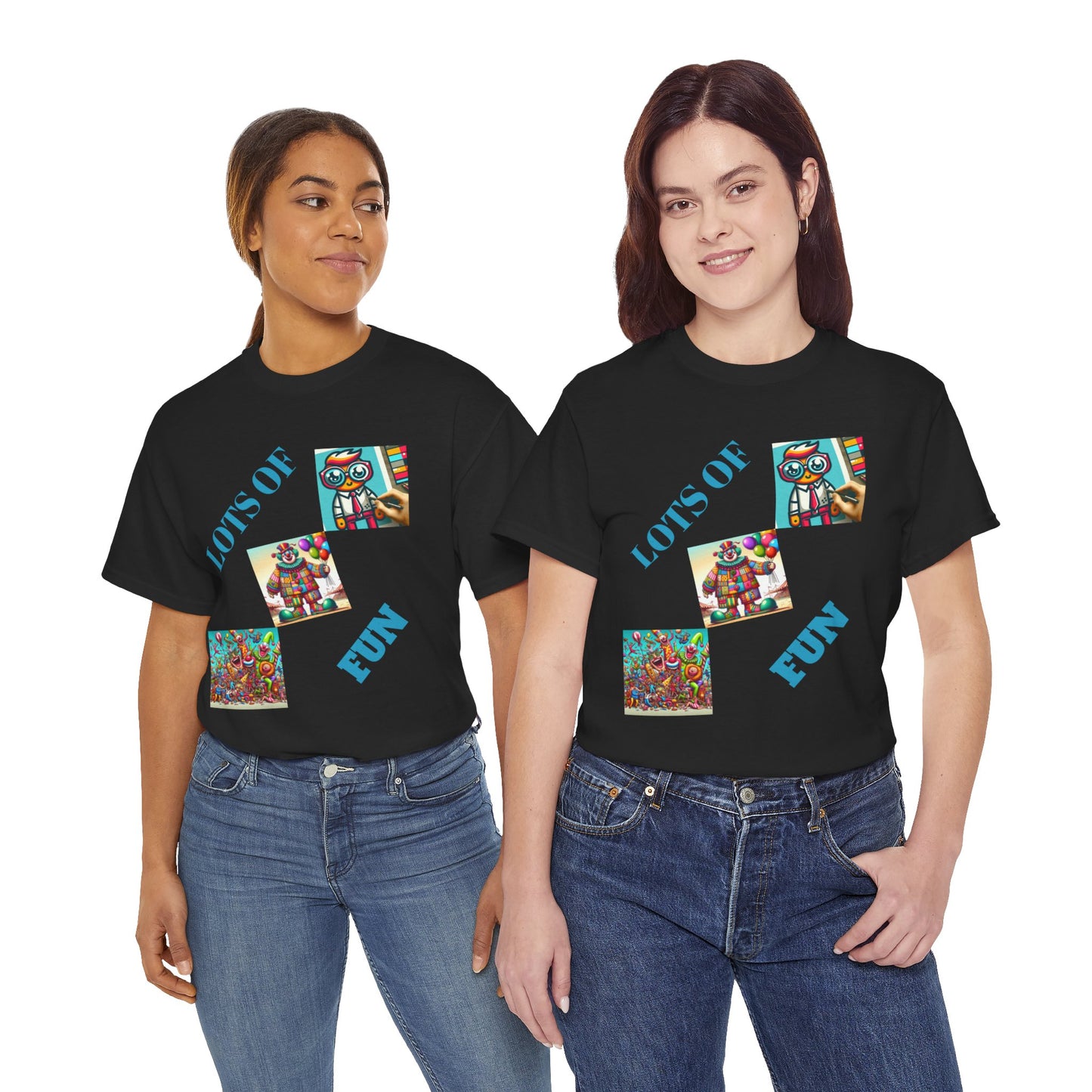 Lots of Fun Unisex  Heavy US Cotton T-Shirt - Zion Legend Fashions