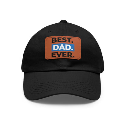 Dad Hat with Leather Patch (Rectangle)  -  Available USA Only - Zion Legend Fashions