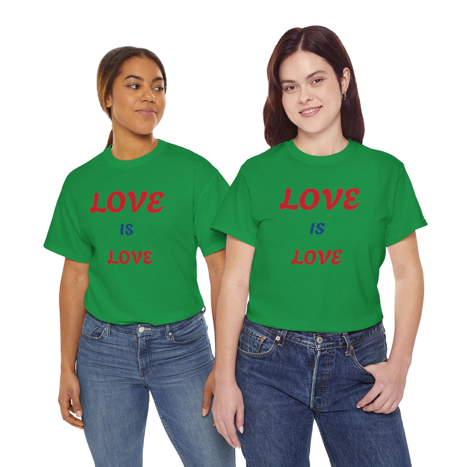 Love is Love  Heavy Cotton Tee - Zion Legend Fashions