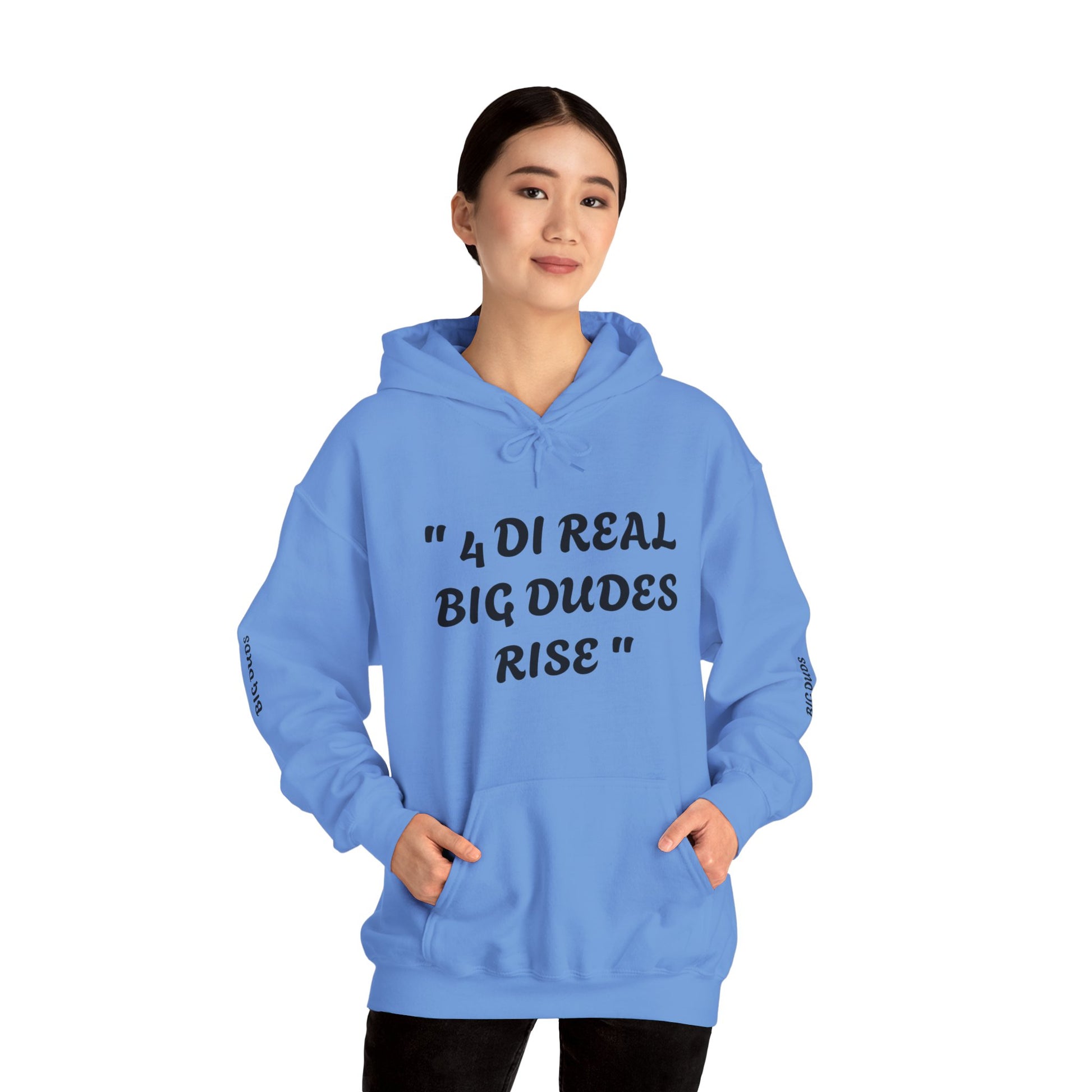 4 Di Real Big Dudes Rise Unisex Heavy Blend™ Hooded Sweatshirt - Zion Legend Fashions