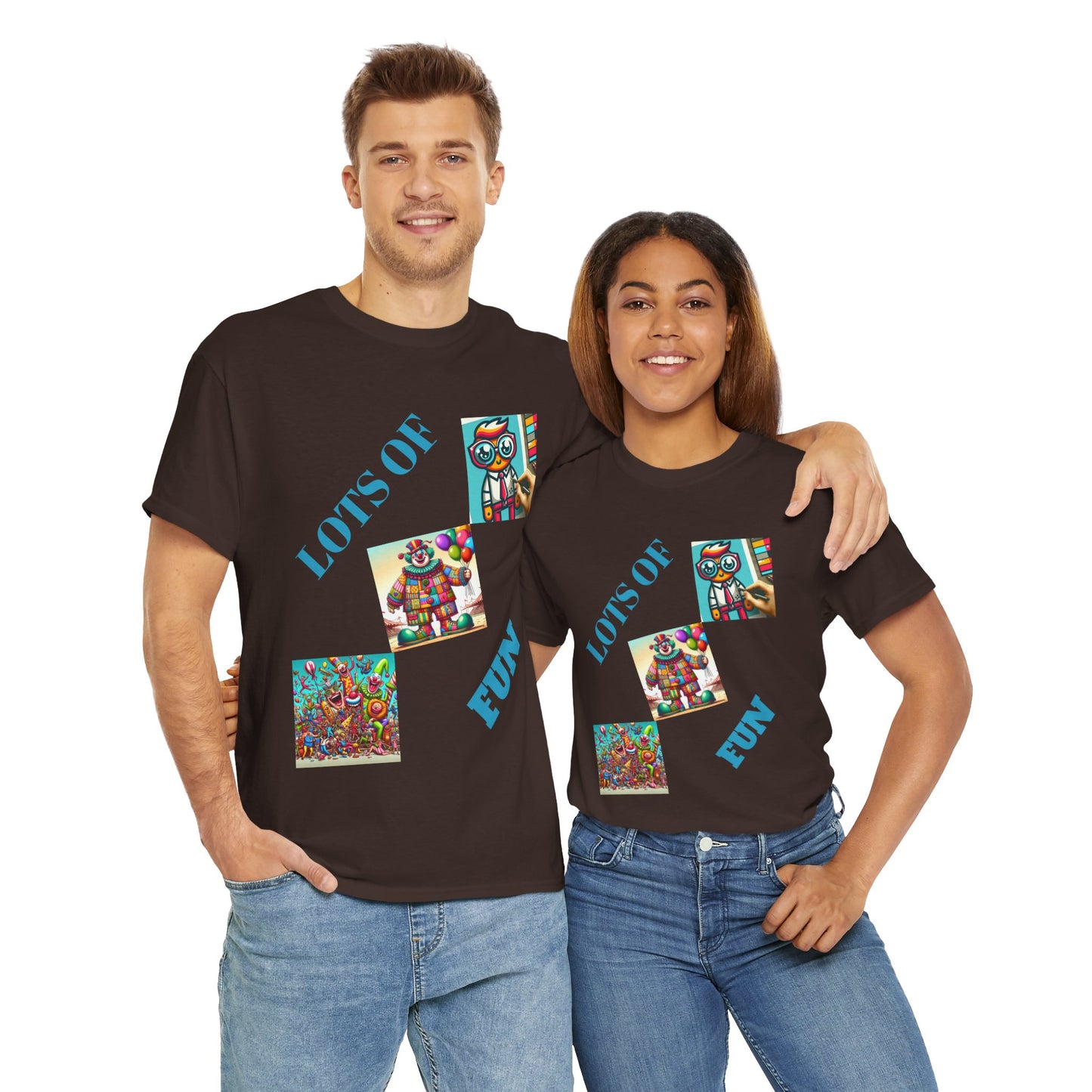Lots of Fun Unisex  Heavy US Cotton T-Shirt - Zion Legend Fashions