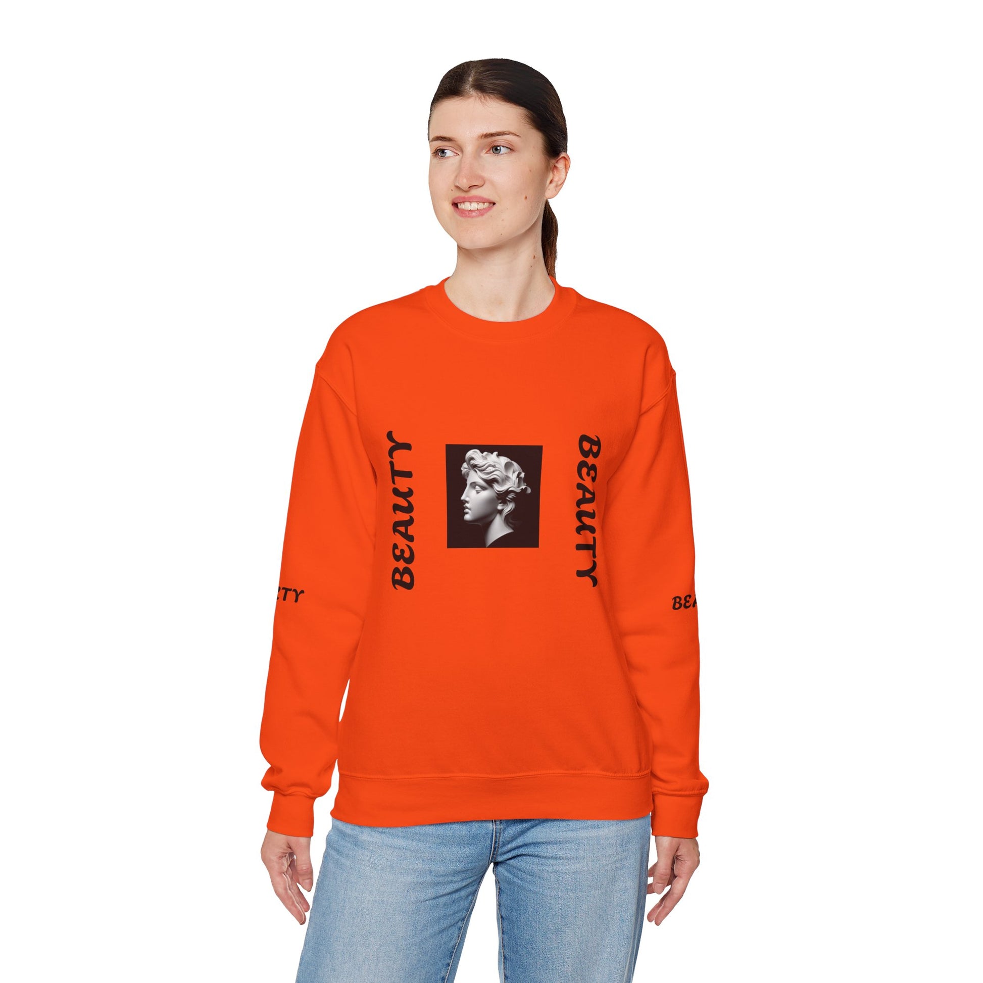 Beauty Unisex Heavy Blend™ Crewneck Sweatshirt - Zion Legend Fashions