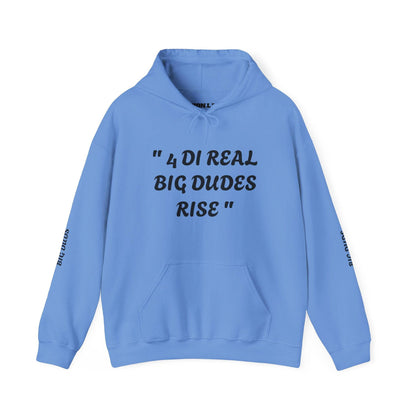 4 Di Real Big Dudes Rise Unisex Heavy Blend™ Hooded Sweatshirt - Zion Legend Fashions