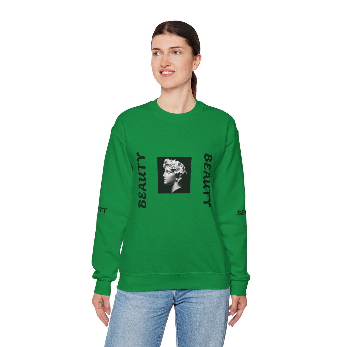 Beauty Unisex Heavy Blend™ Crewneck Sweatshirt - Zion Legend Fashions