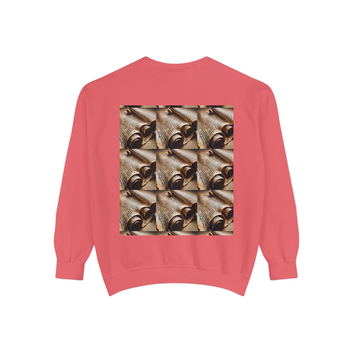Scroll Unisex Garment-Dyed Sweatshirt - Zion Legend Fashions