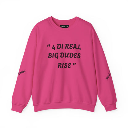 4 DI Real Big Dudes Rise Unisex Heavy Blend™ Crewneck Sweatshirt - Zion Legend Fashions