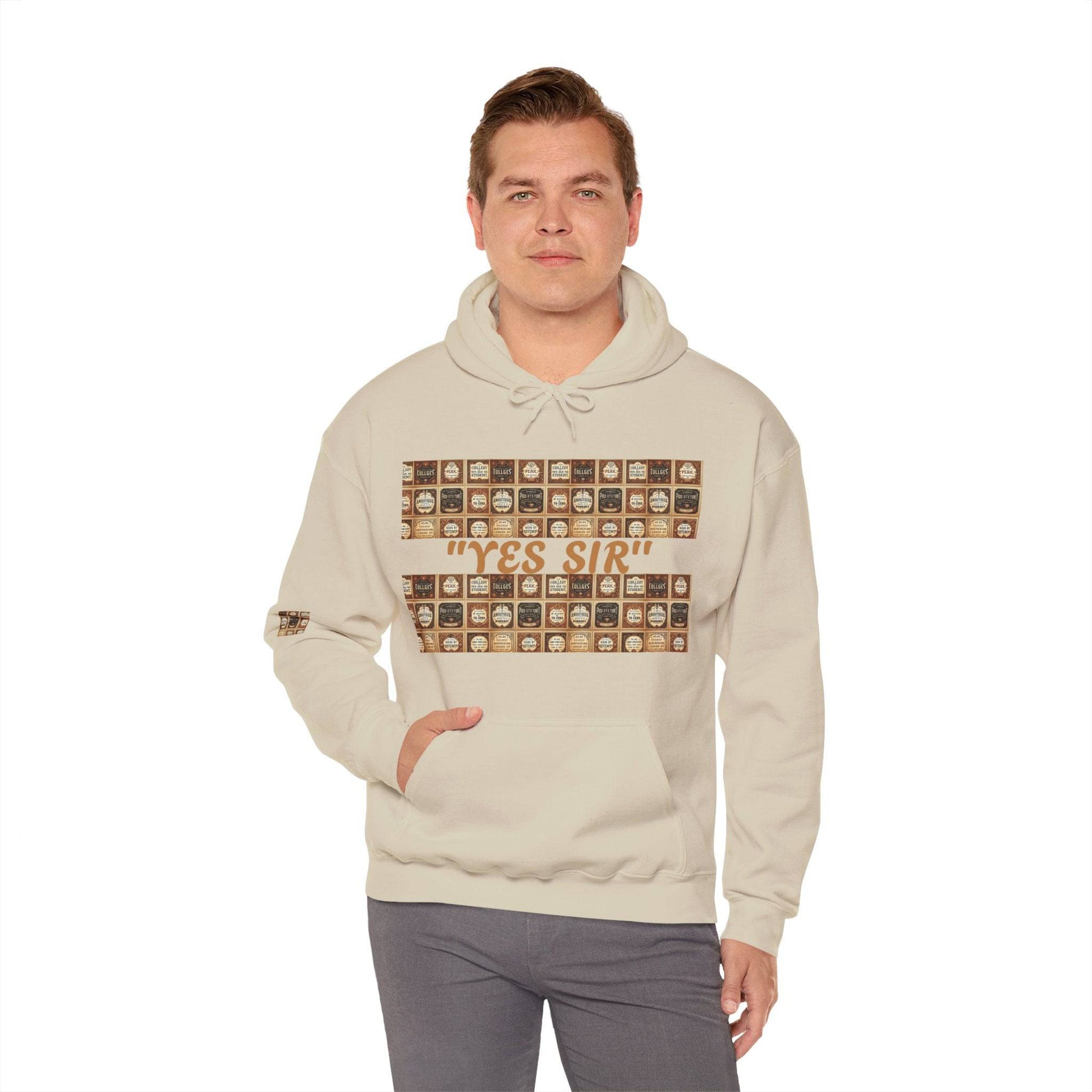 Yes Sir Unisex Heavy Blend™ Hooded Sweatshirt - Zion Legend Fashions