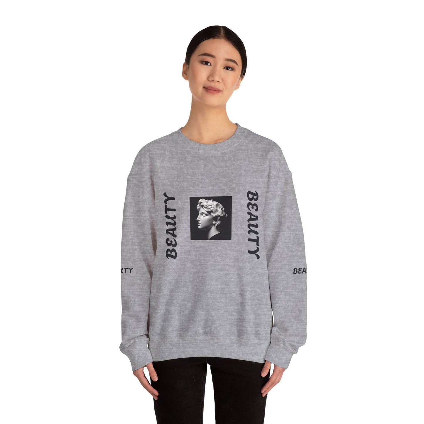 Beauty Unisex Heavy Blend™ Crewneck Sweatshirt - Zion Legend Fashions