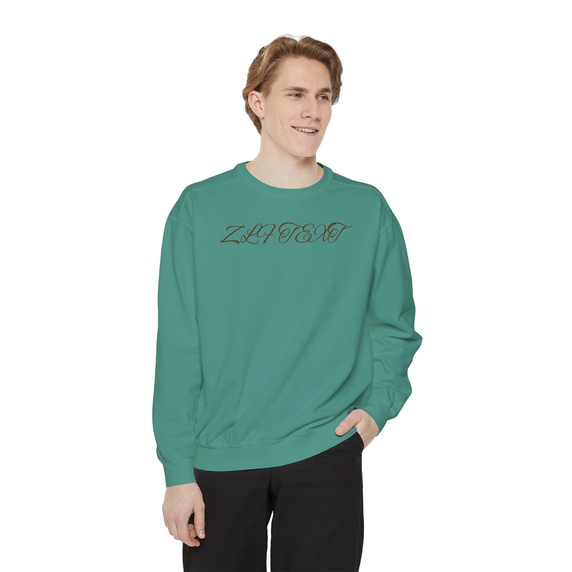 Scroll Unisex Garment-Dyed Sweatshirt - Zion Legend Fashions