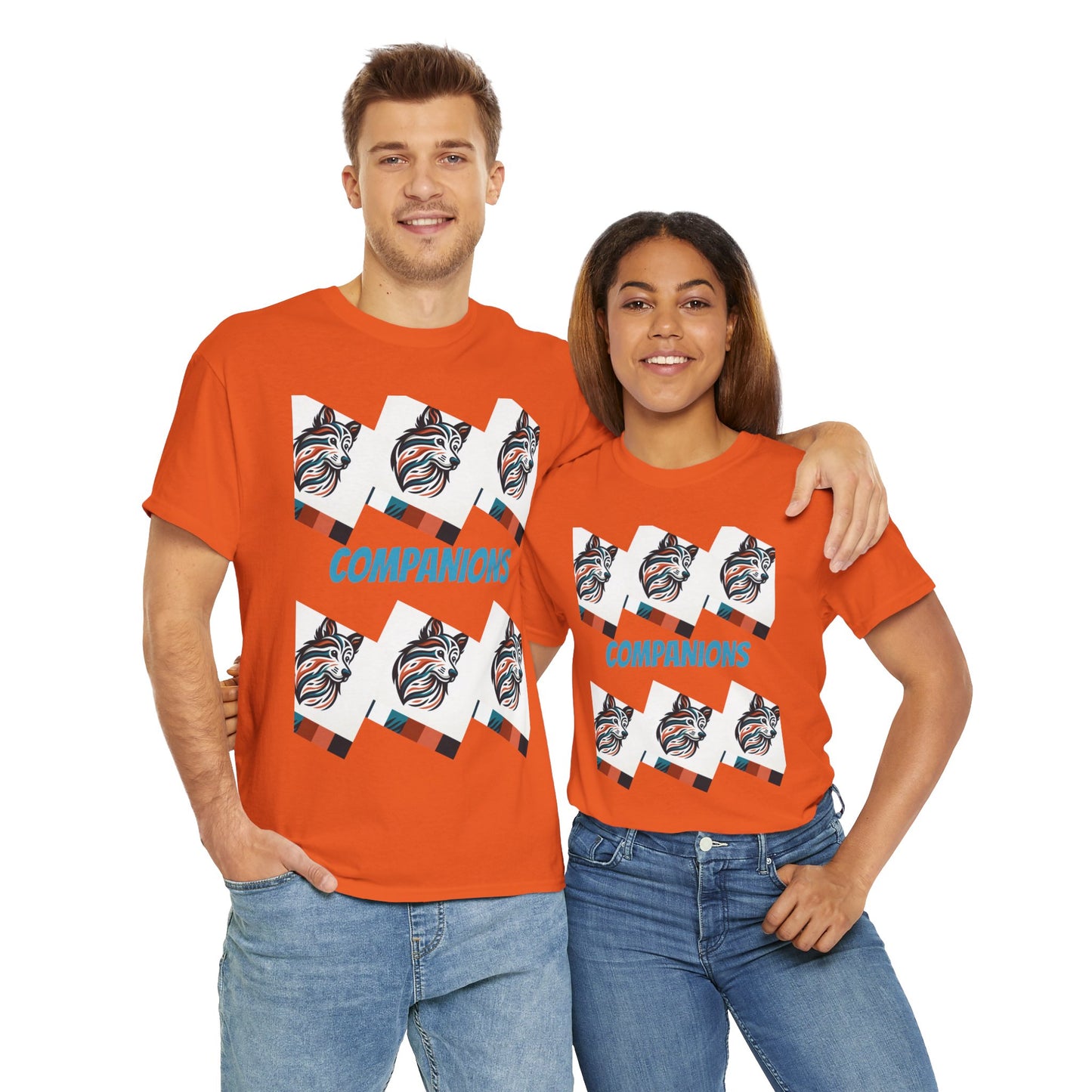 Companion Unisex Heavy 100% US Cotton Tee - Zion Legend Fashions