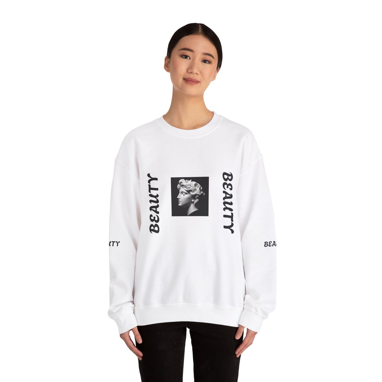 Beauty Unisex Heavy Blend™ Crewneck Sweatshirt - Zion Legend Fashions