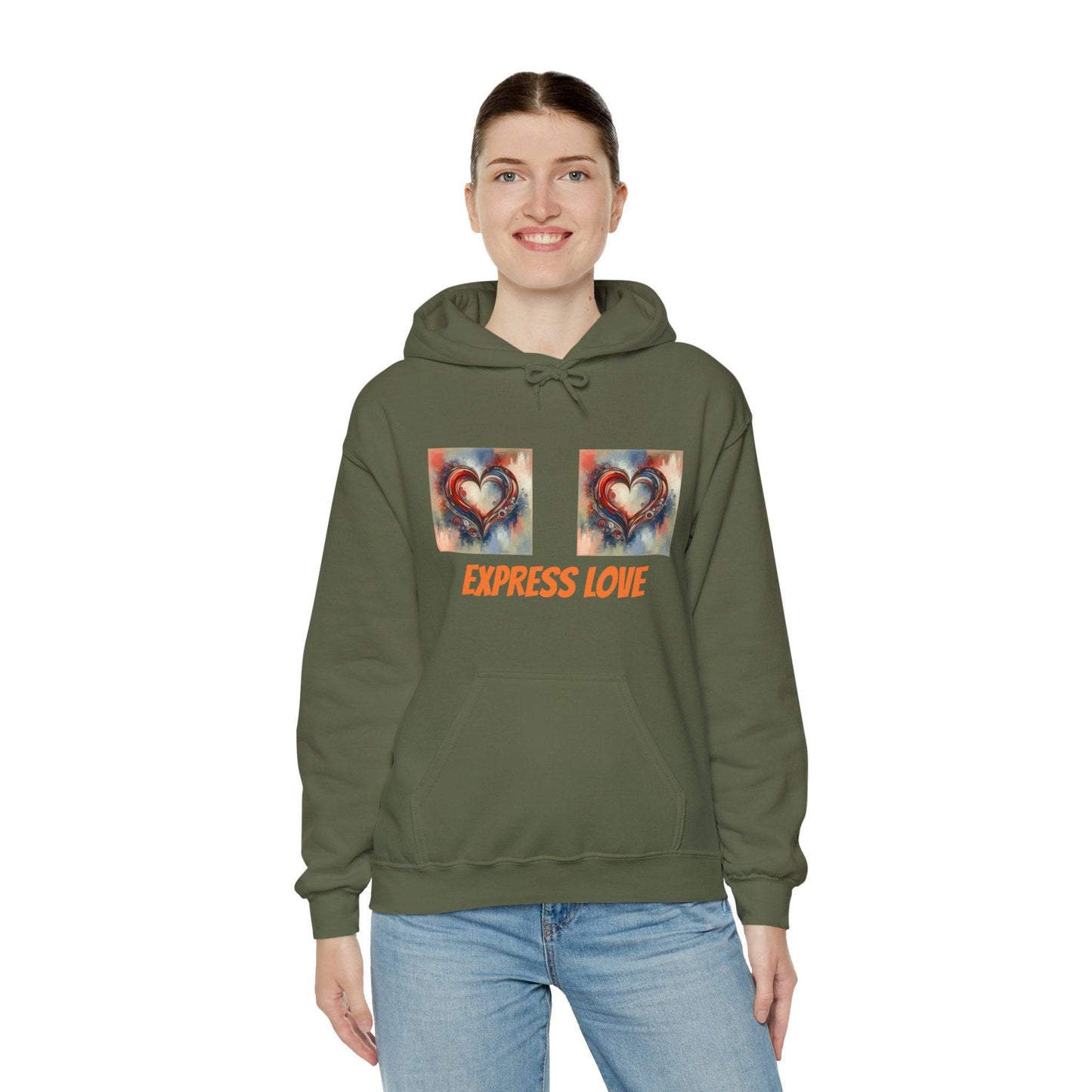 Love Unisex Heavy Blend™ Hooded Sweatshirt - Zion Legend Fashions