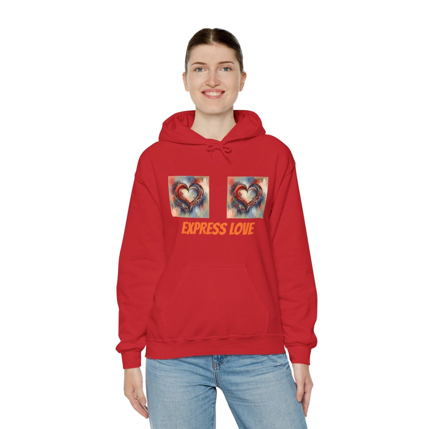Love Unisex Heavy Blend™ Hooded Sweatshirt - Zion Legend Fashions