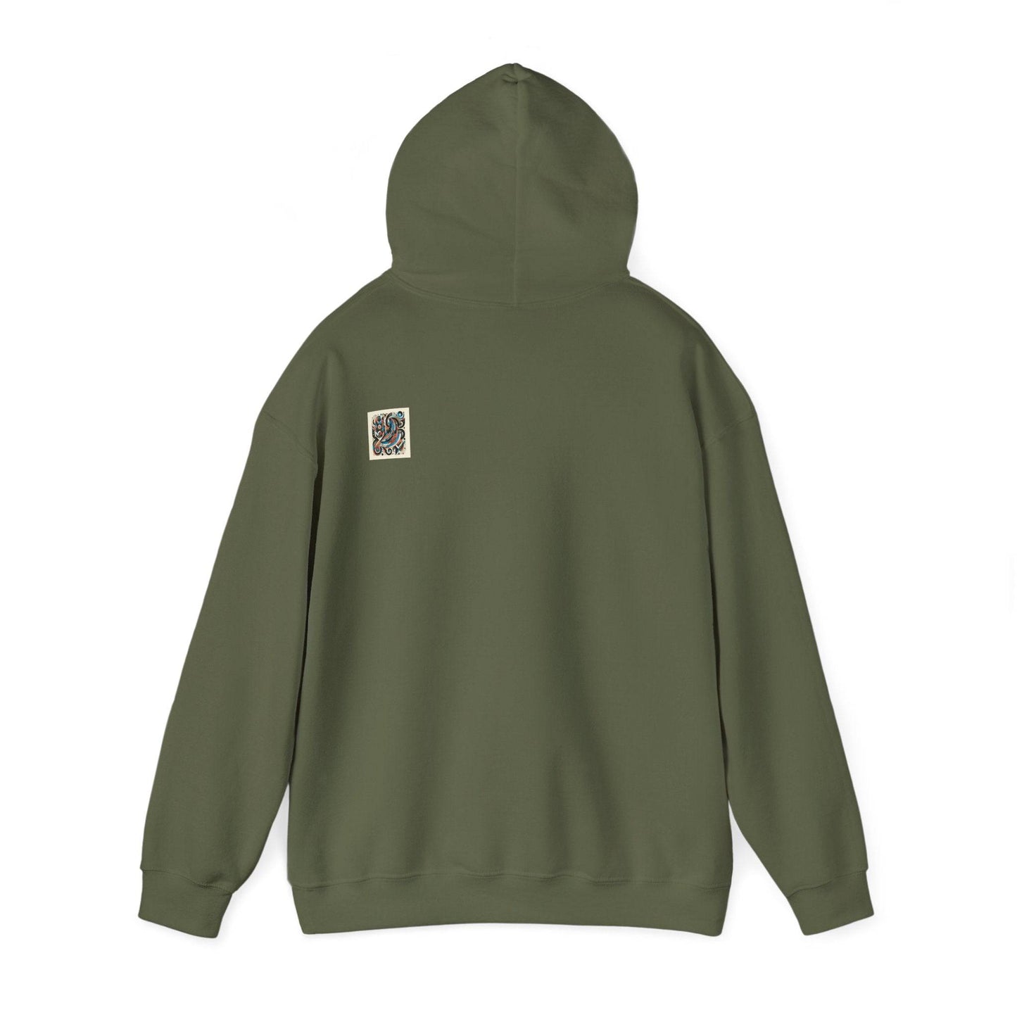 Twisted White  Unisex Heavy Blend™ Hooded Sweatshirt - Zion Legend Fashions