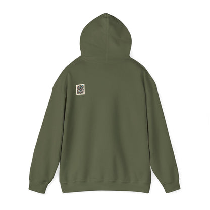 Twisted White  Unisex Heavy Blend™ Hooded Sweatshirt - Zion Legend Fashions