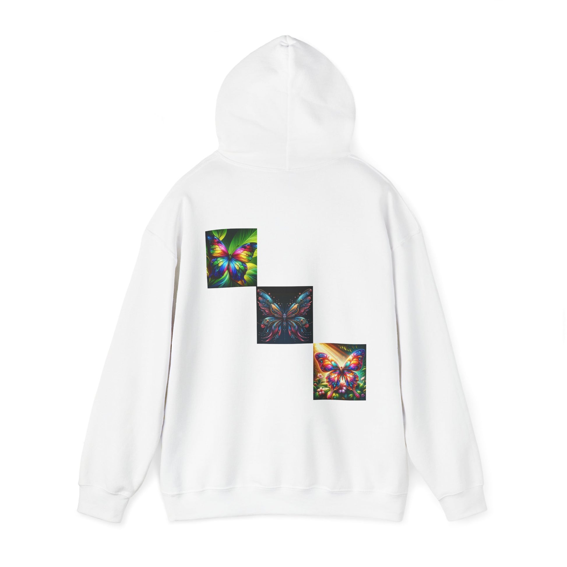 Butterflies Unisex Heavy Blend™ Hooded Sweatshirt - Zion Legend Fashions
