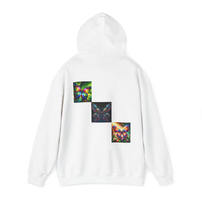 Butterflies Unisex Heavy Blend™ Hooded Sweatshirt - Zion Legend Fashions