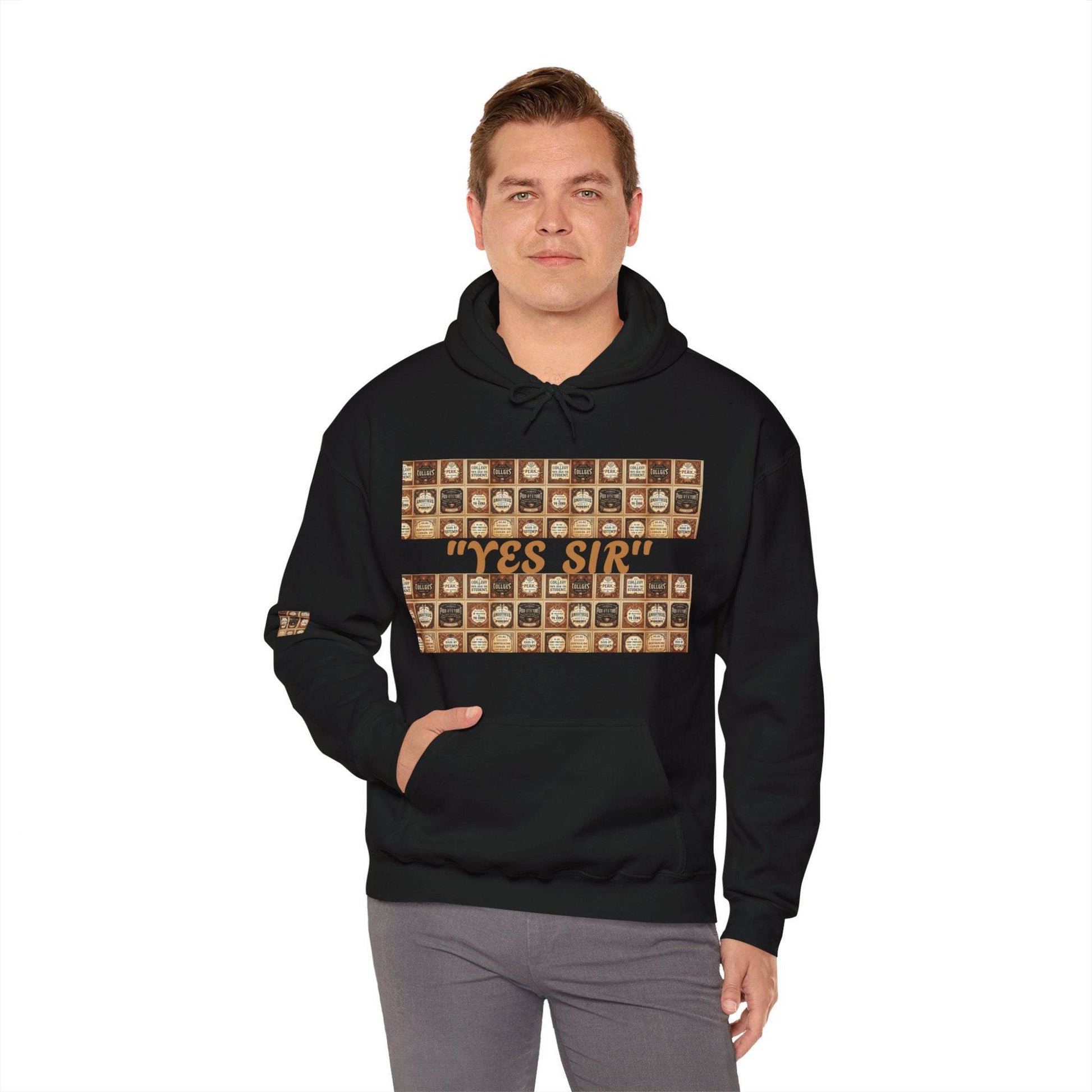 Yes Sir Unisex Heavy Blend™ Hooded Sweatshirt - Zion Legend Fashions