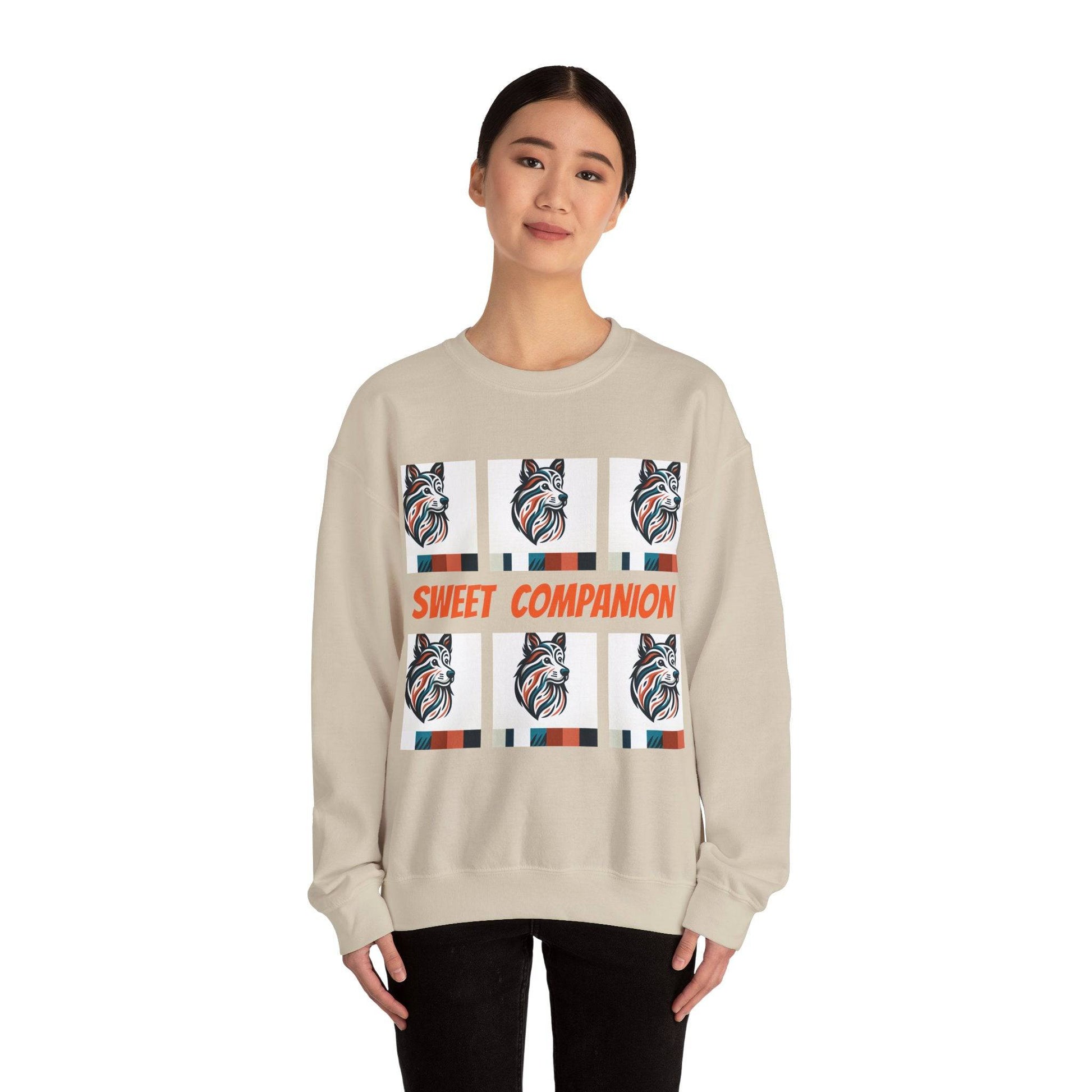 Sweet Companion Unisex Heavy Blend Fox ™ Crewneck Sweatshirt - Zion Legend Fashions
