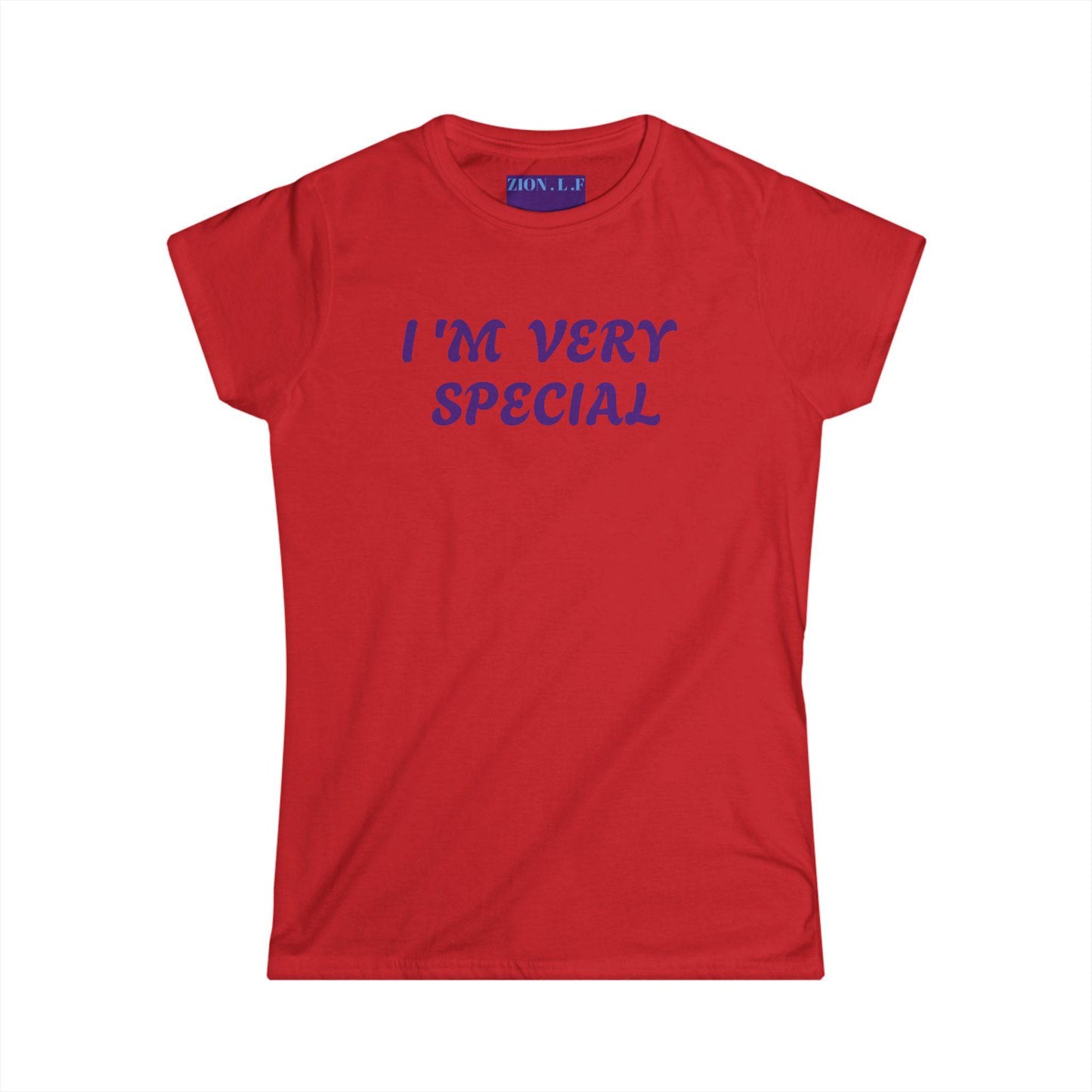 I'M VERY  SPECIAL  Women's Softstyle Tee - Zion Legend Fashions