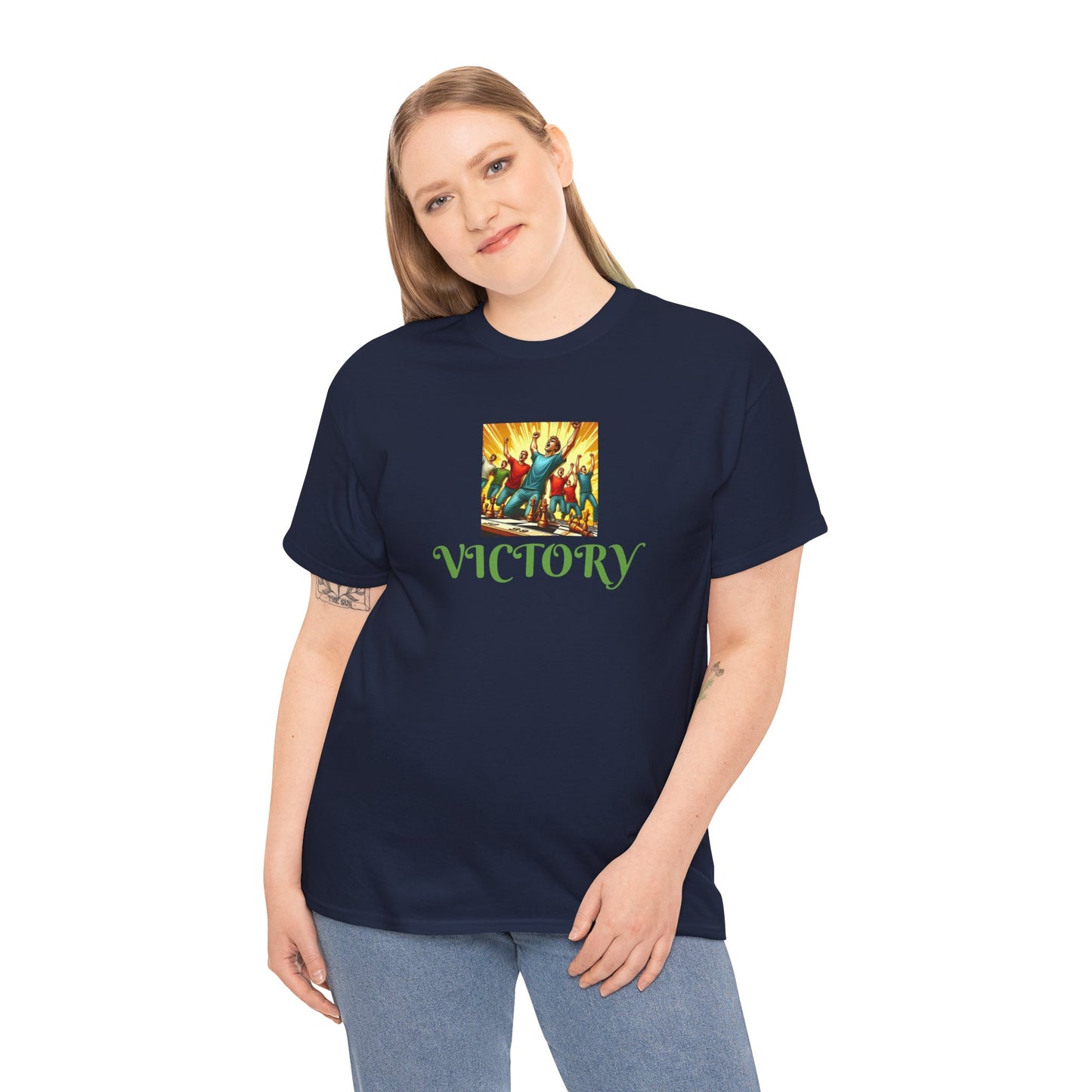 Victory Unisex Heavy Cotton Tee - Zion Legend Fashions